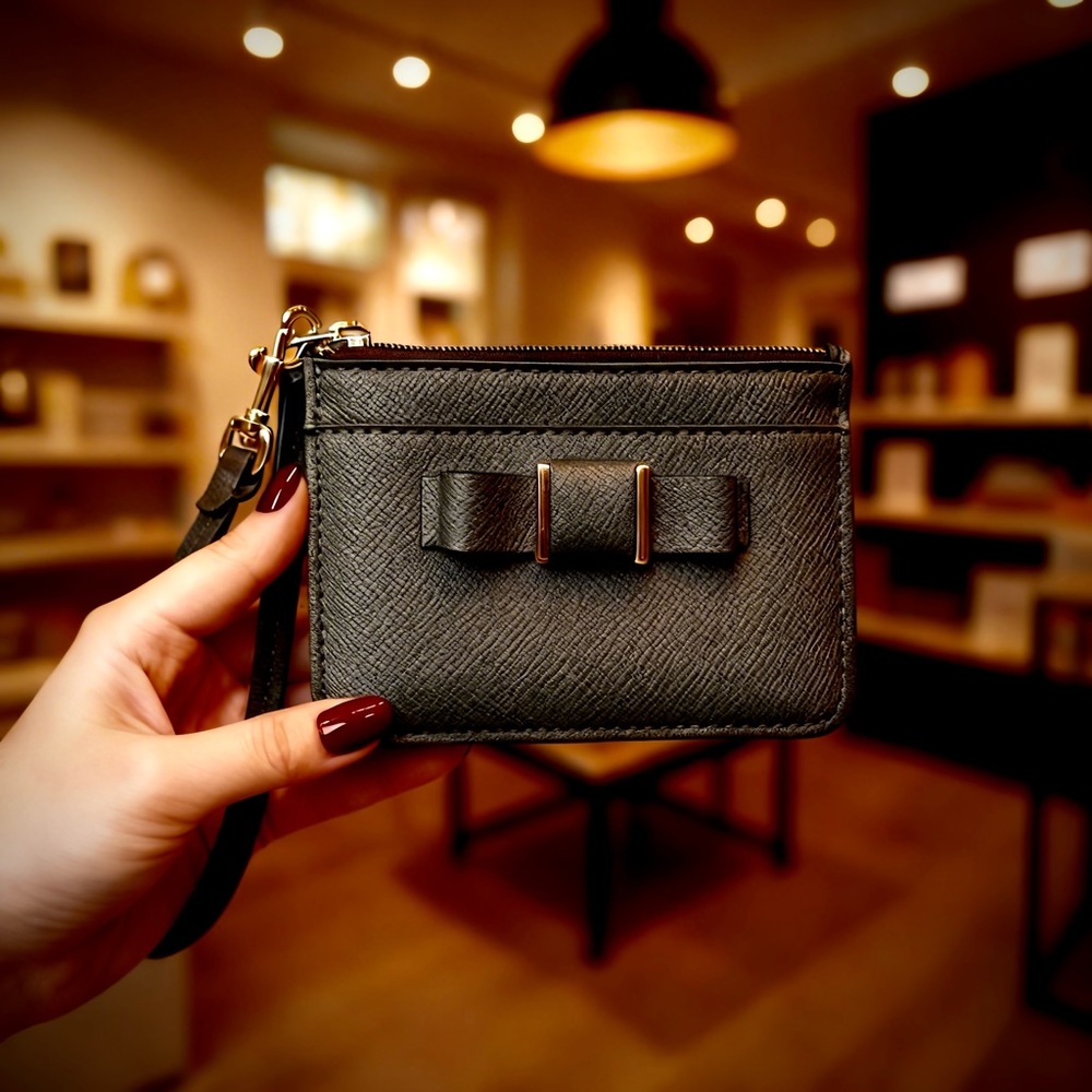 Coach Darcy Bow ID Skinny Wallet - Picture 2 of 6